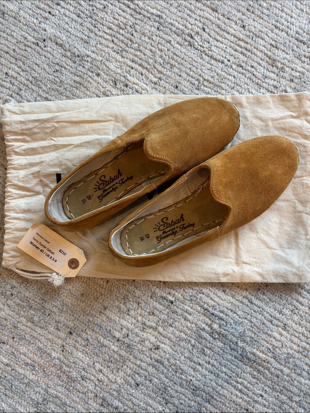 NWT Sabah Terro Suede Size 40 (8.5-9)